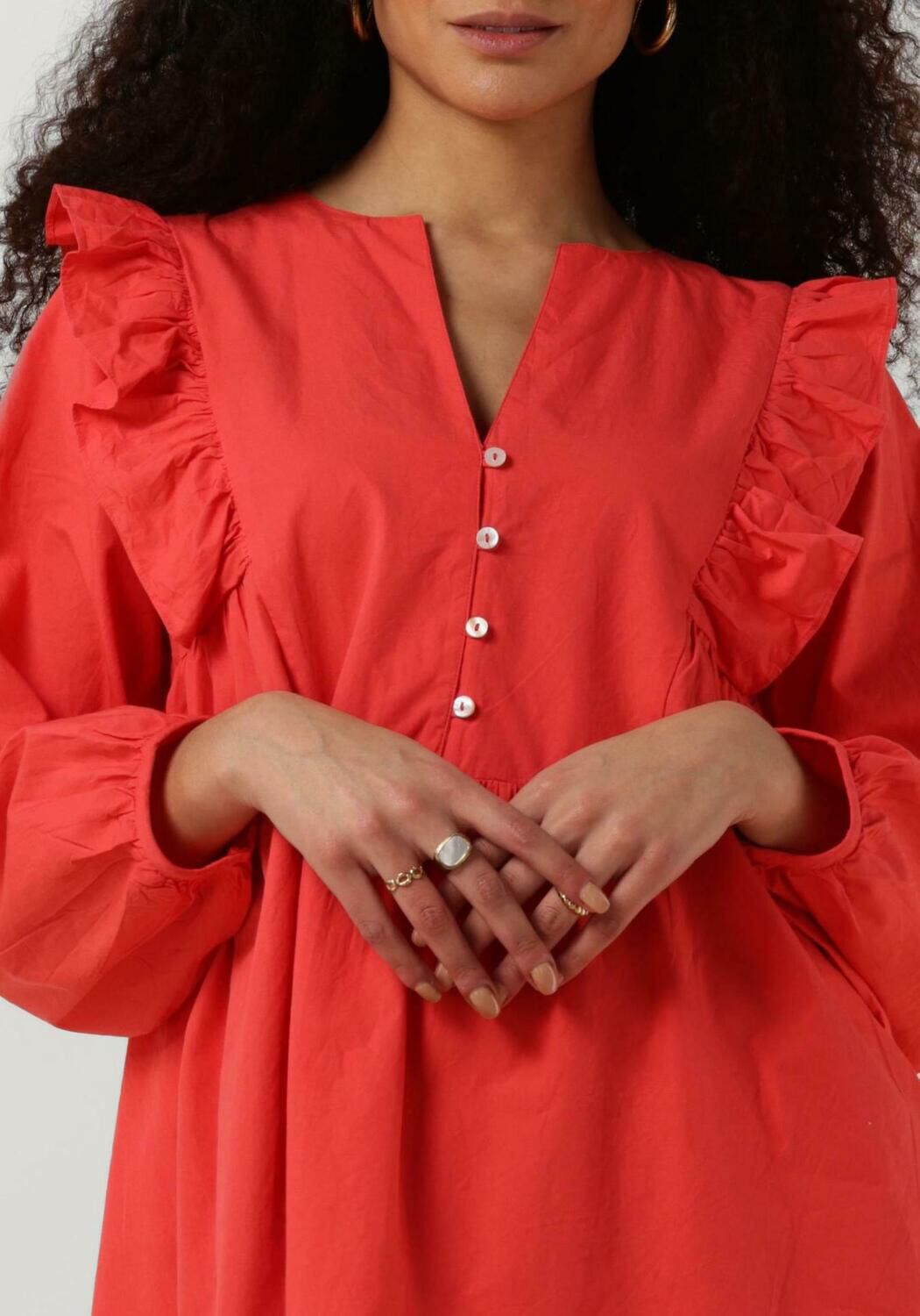 Popeline jurk clearance