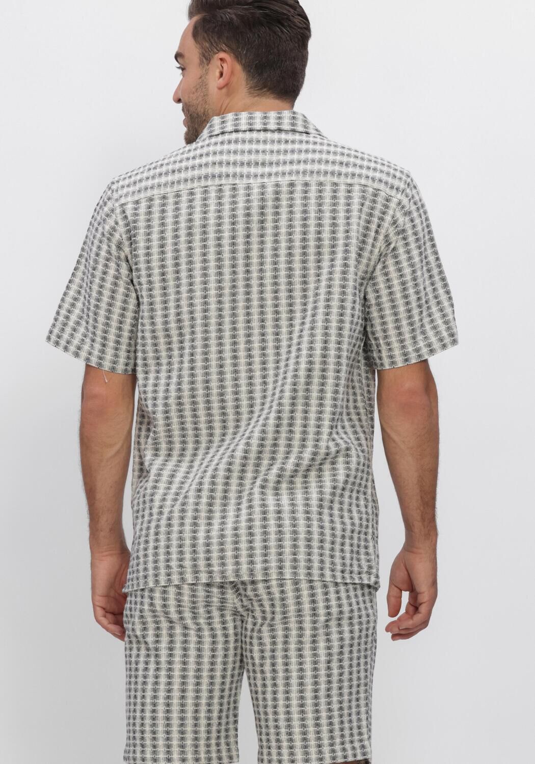 DSTREZZED Chemise d&eacute;contract&eacute; LUCAS RESORT SHIRT en bleu - large