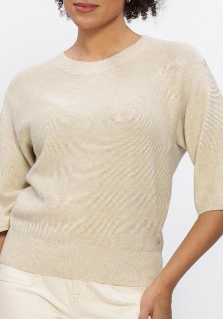 Zand NUKUS Trui WINNIE PULLOVER LUREX - large