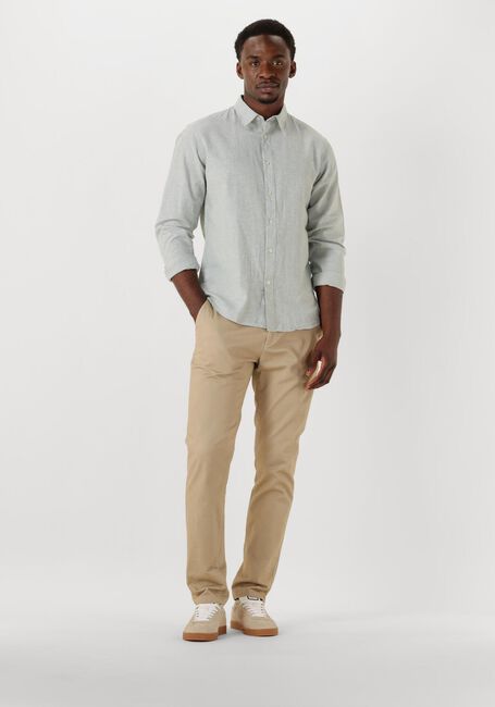 SELECTED HOMME Chemise décontracté SLHSLIM-SUN SHIRT LS NOOS en gris - large
