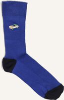 Blauwe HAPPY SOCKS Sokken RIBBED EMBROIDERY CAR Blauwe HAPPY SOCKS Sokken RIBBED EMBROIDERY CAR - medium