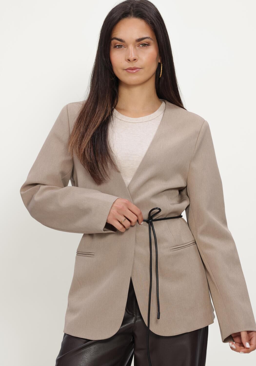 YDENCE Blazer BLAZER LEXIE en gris - large
