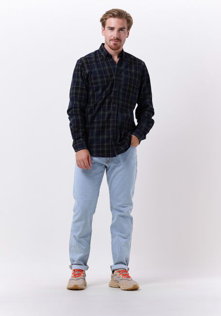 WOODBIRD Surchemise FLING CHECK SHIRT Bleu foncé - large
