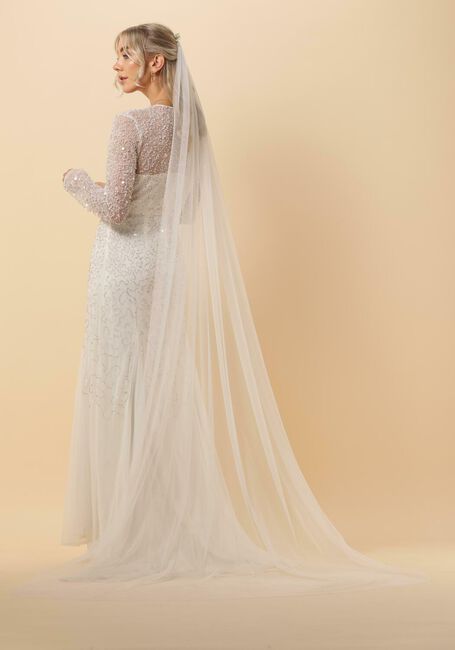 Y.A.S. YASVANESSA LS MAXI TRAIN DRESS - CELEB Mode mariage en blanc - large