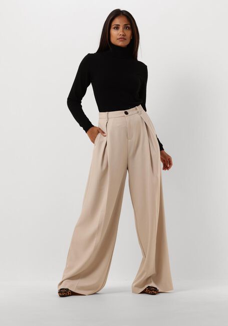 CO'COUTURE Pantalon NANCY PLEAT PANTS en beige - large