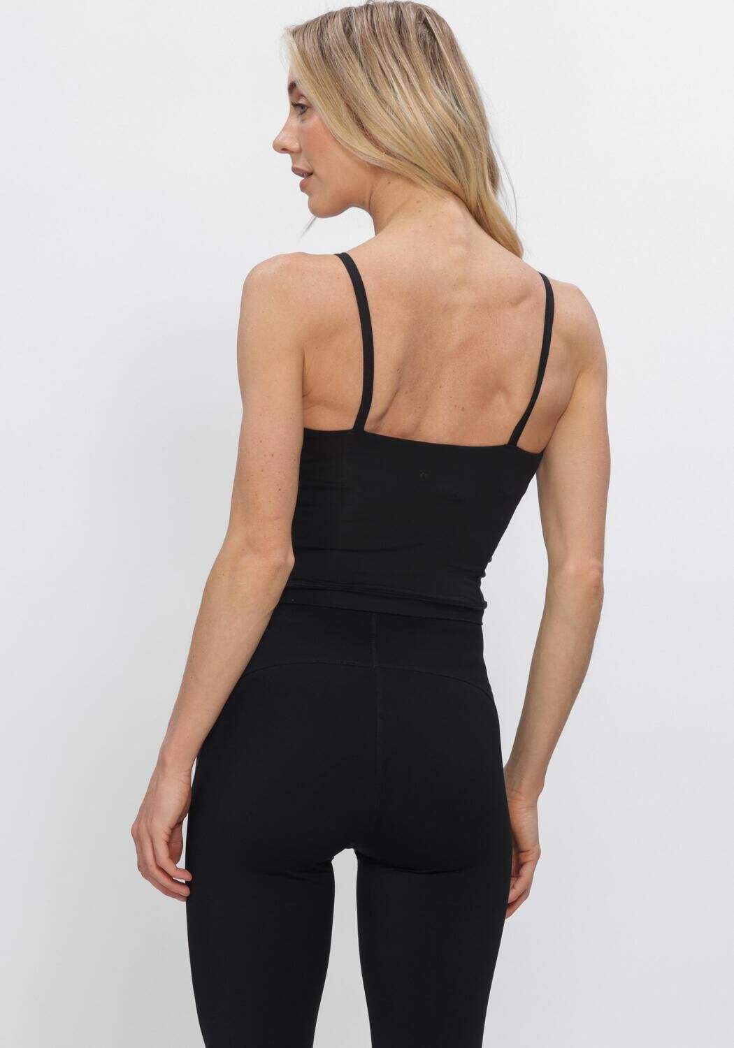 Zwarte BJORN BORG Tops & T-shirts STUDIO SOFT CROPPED TANK TOP - large