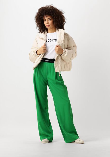 Groene CO'COUTURE Pantalon AMINA LOGO LONG PANT - large