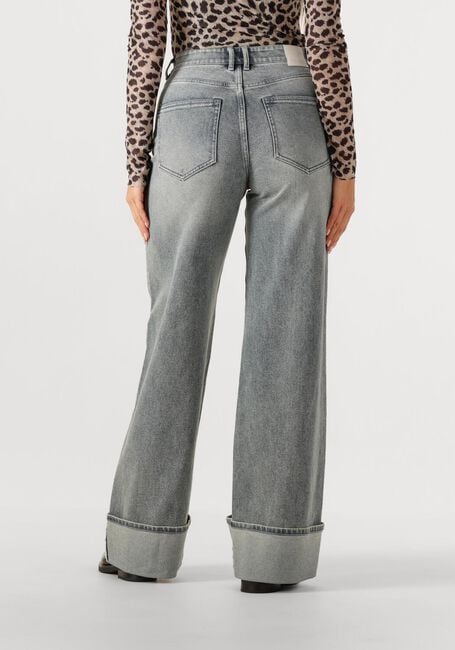 Blauwe CATWALK JUNKIE Wide jeans LOOSE FIT JEANS WITH FOLD - large