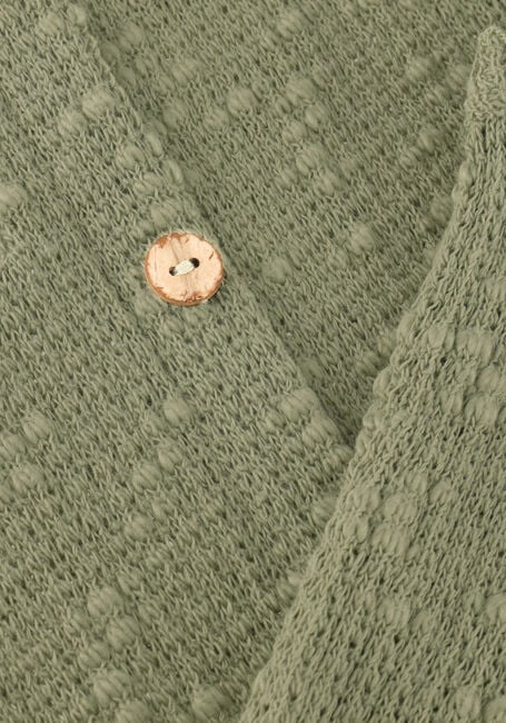 PLAY UP Haut EMBELLISHED PIQUE TOP en vert - large