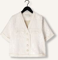 NUKUS Haut SARA BLAZER PAILLET Blanc NUKUS Haut SARA BLAZER PAILLET Blanc - medium
