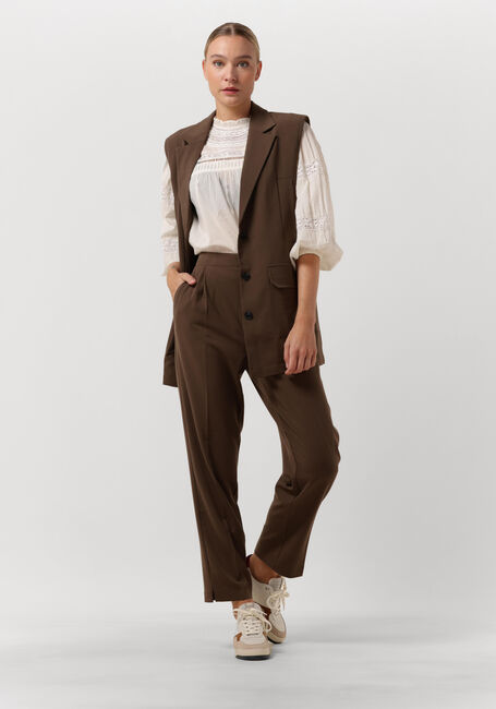 Hoogland Verslaggever site Bruine OBJECT Gilet SANNI WAISTCOAT | Omoda