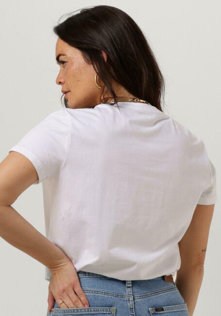 CO'COUTURE T-shirt COCO METALLIC TEE Blanc - large