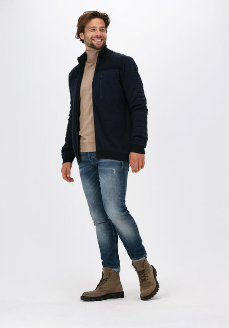 VANGUARD Gilet ZIP JACKET COTTON BONDED MELAN Bleu foncé - large