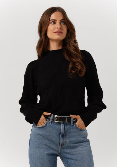 Y.A.S. Pull YASYVA LS KNIT PULLOVER en noir - large