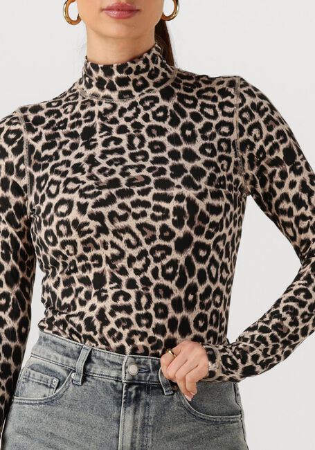 CATWALK JUNKIE Haut LEOPARD LONG SLEEVE en multicolore - large