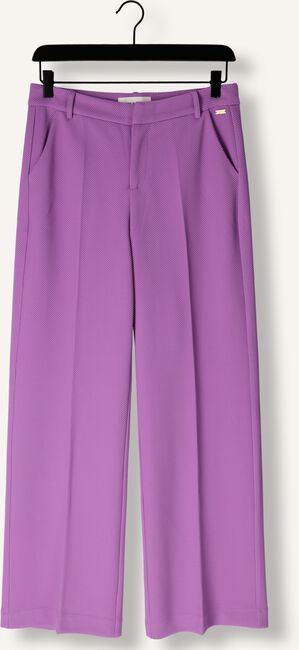 Lila POM AMSTERDAM Wijde broek PIQUE WIDE LEG PURPLE PANTS Lila POM AMSTERDAM Wijde broek PIQUE WIDE LEG PURPLE PANTS - large