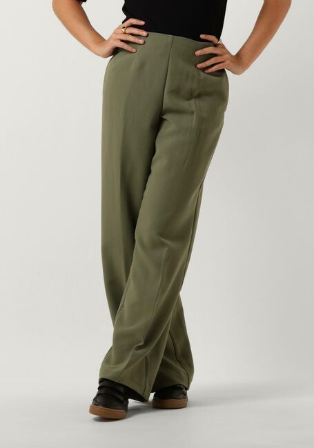 MSCH COPENHAGEN Pantalon large MSCHBARBINE HW PANTS en vert - large