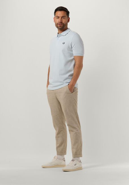 Lichtblauwe FRED PERRY Polo PLAIN FRED PERRY SHIRT - large