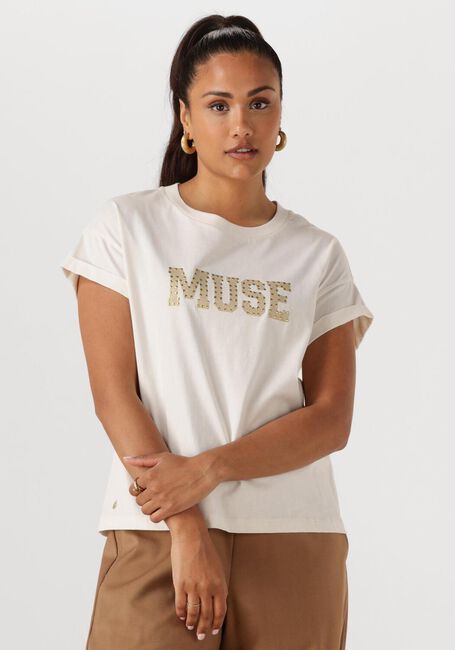 NUKUS T-shirt LOU SHIRT en blanc - large