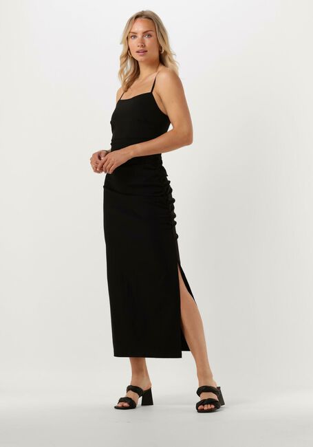 Zwarte GESTUZ Midi jurk BLINAGZ DRESS - large