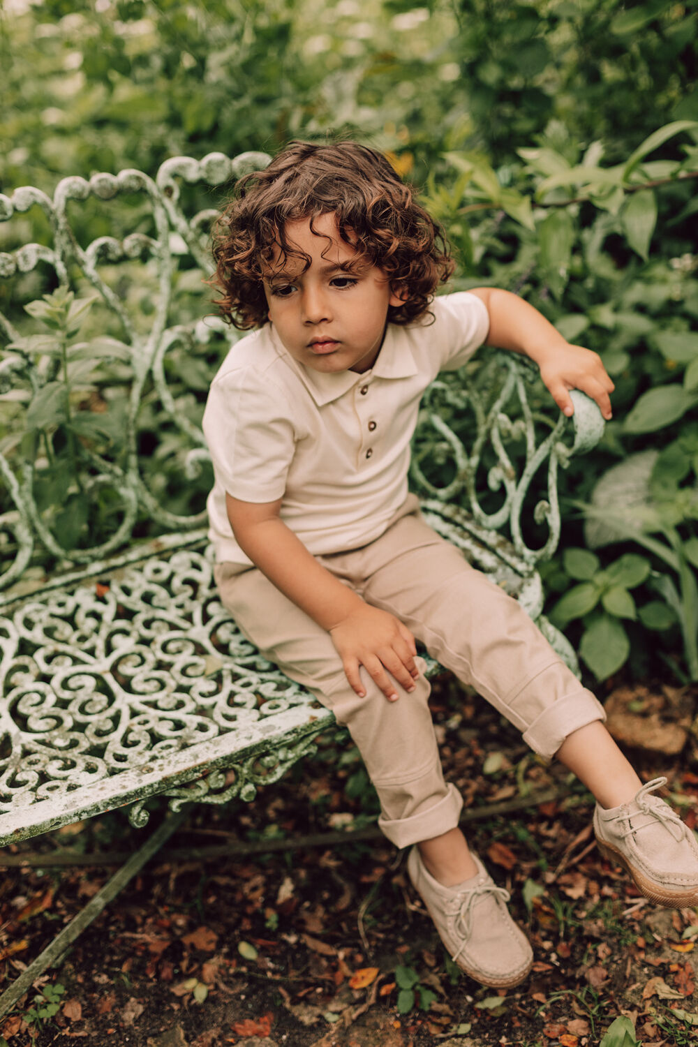 BAJE STUDIO Polo VASSAL &Eacute;cru - large