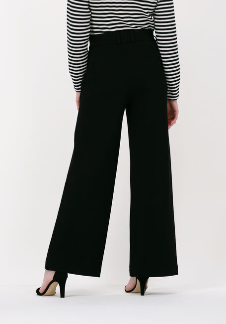 Zwarte VANILIA Wijde broek STRUC TAILORED STRAIGHT - large