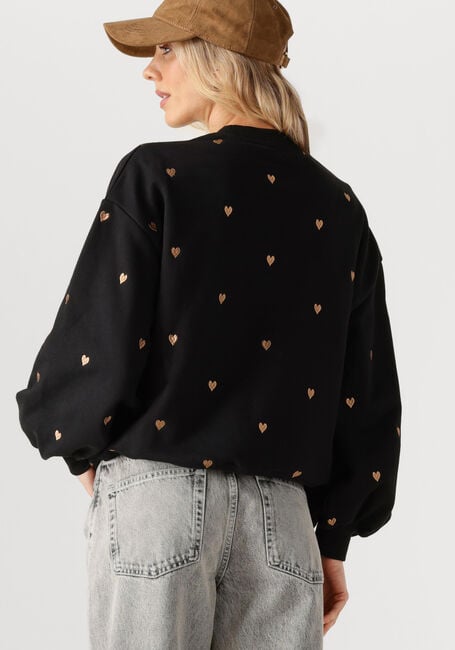Zwarte YDENCE Trui SWEATER HEARTS - large