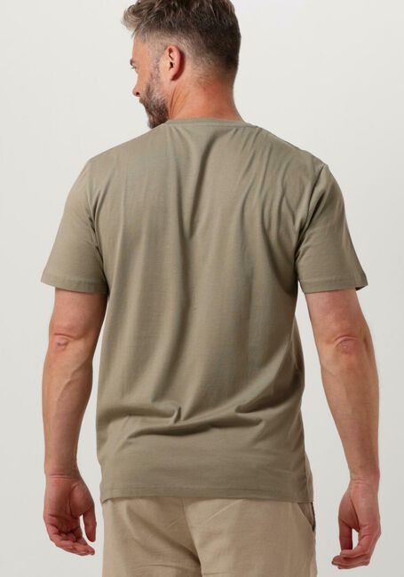 SELECTED HOMME T-shirt SLHASPEN SS O-NECK TEE en vert - large