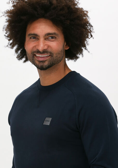 BOSS ORANGE Chandail WESTART 1 10234591 Bleu fonc&eacute; - large