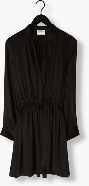 EST'SEVEN Mini robe EST’JOURNEE DRESS BAMBU en noir - large