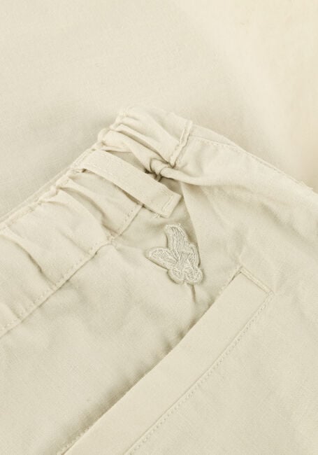 Ecru LYLE & SCOTT Korte broek LINEN BLEND SHORT - large