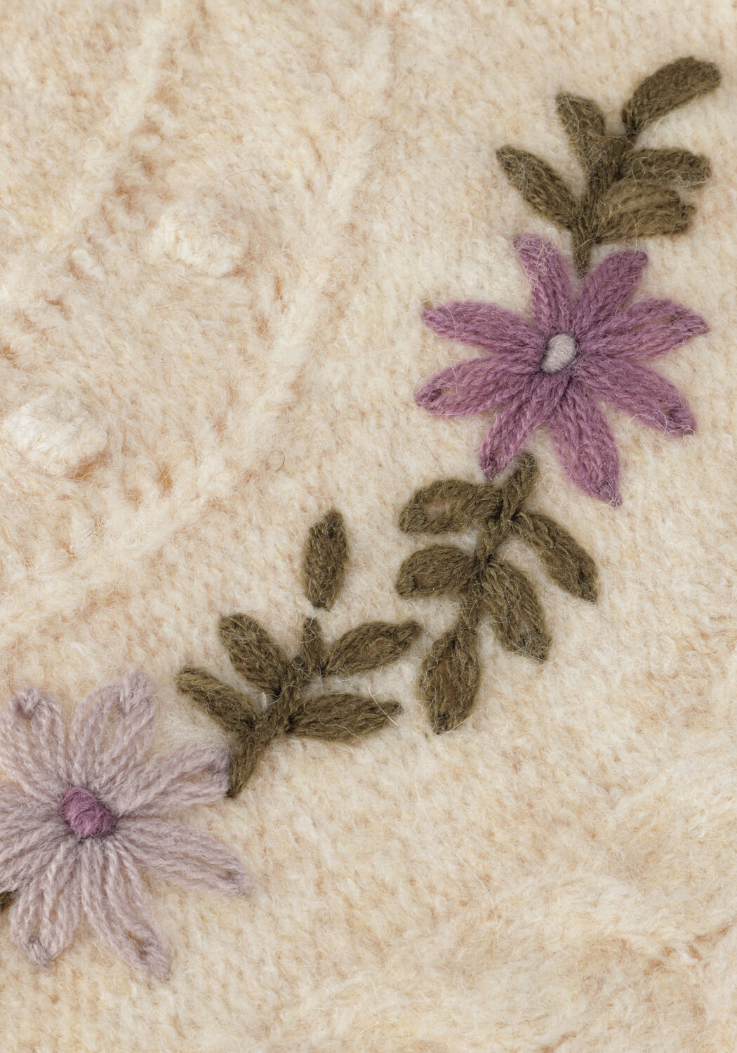 Creme LOUIZON Trui TAILOR PULL - large