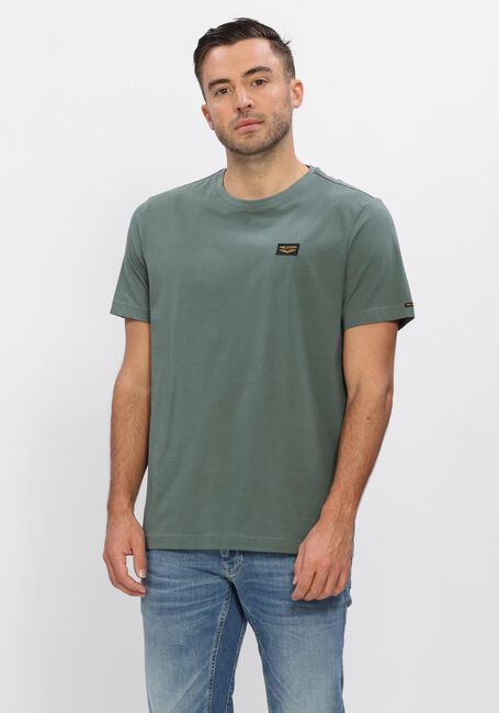 PME LEGEND T-shirt SHORT SLEEVE R-NECK GUYVER TEE en vert - large