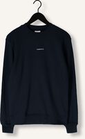 Donkerblauwe PUREWHITE Trui CREWNECK WITH FRONT PRINT AND BACK ARTWORK Donkerblauwe PUREWHITE Trui CREWNECK WITH FRONT PRINT AND BACK ARTWORK - medium