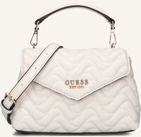 Witte GUESS Handtas MELISANDRA MINI TP HNDLE FLAP - medium