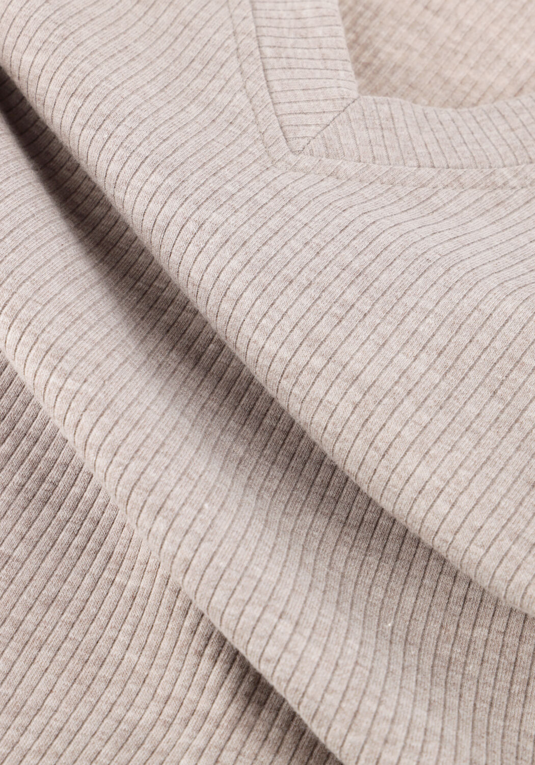 INWEAR Haut DAGNAIW MELANGE V T-SHIRT en beige - large