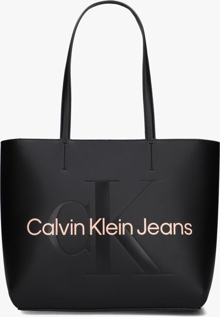 CALVIN KLEIN SCULPTED SHOPPER29 MONO Shopper en noir - large