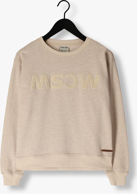 MOSCOW Chandail 59-04-LOGO SWEATER Crème - large