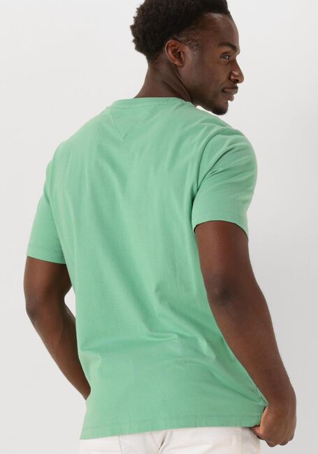 Groene TOMMY HILFIGER T-shirt ESS SEASONAL REG FIT SOLID TEE - large