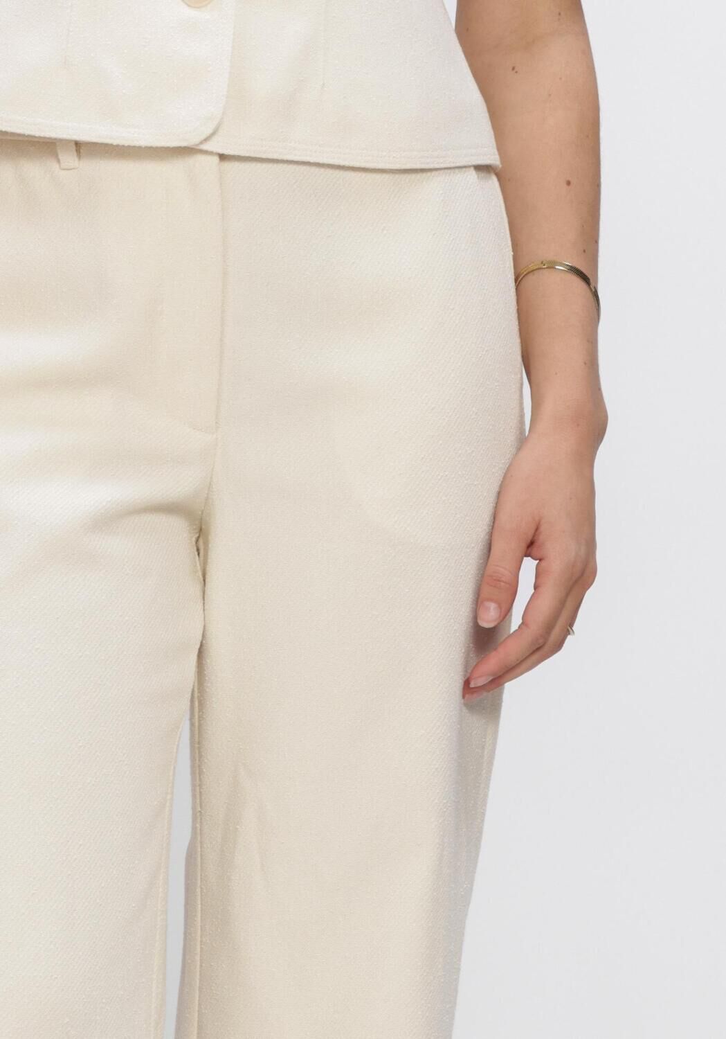 Beige MODSTR&Ouml;M Broeken/jumpsuits VESMD PANTS - large