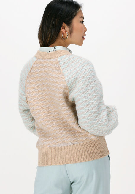 SECOND FEMALE Gilet GUDRUNE KNIT CARDIGAN en multicolore - large