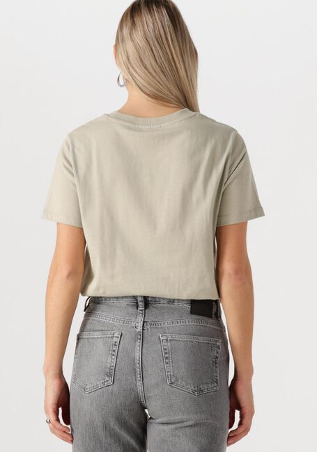 Beige MY ESSENTIAL WARDROBE T-shirt SEATTLEMW LOGO EMB. TEE - large