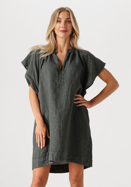 BY-BAR Mini robe VINA LINEN DRESS en gris - large