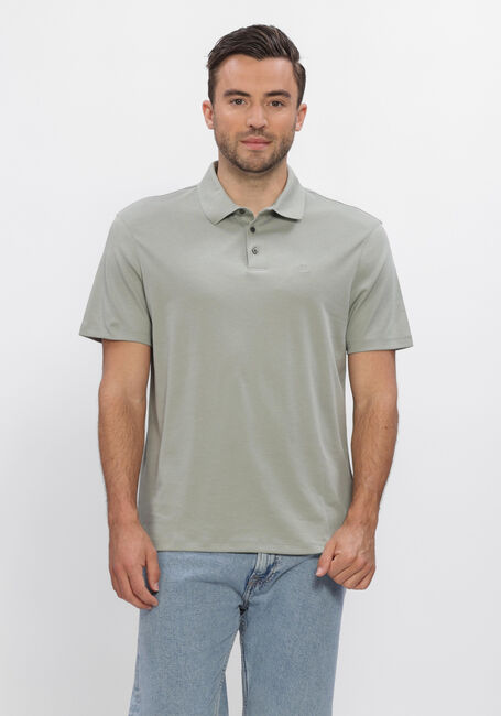 CALVIN KLEIN Polo SS SUPIMA CHEST EMB POLO en vert - large