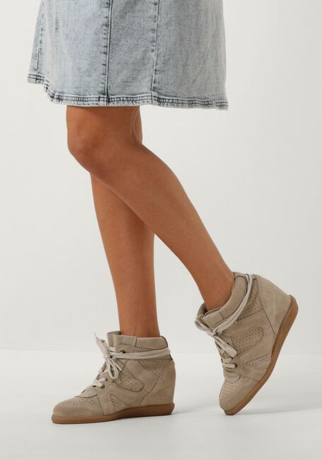 DEABUSED Baskets montantes ZIGGY en taupe - large