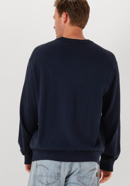 CALVIN KLEIN Pull LS EZ CORRON CREWNK SWEATER 12GG Bleu foncé - large