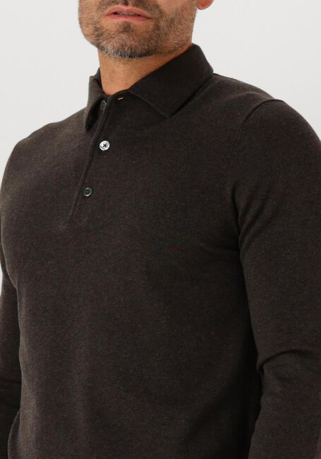 PROFUOMO Polo POLO ONEPIECE LS en noir - large