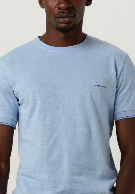 Lichtblauwe GENTI T-shirt J7037-1222 - large