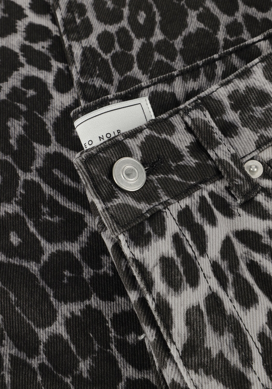 Bruine NEO NOIR Broeken/jumpsuits SIMONA LEOPARD PANTS - large