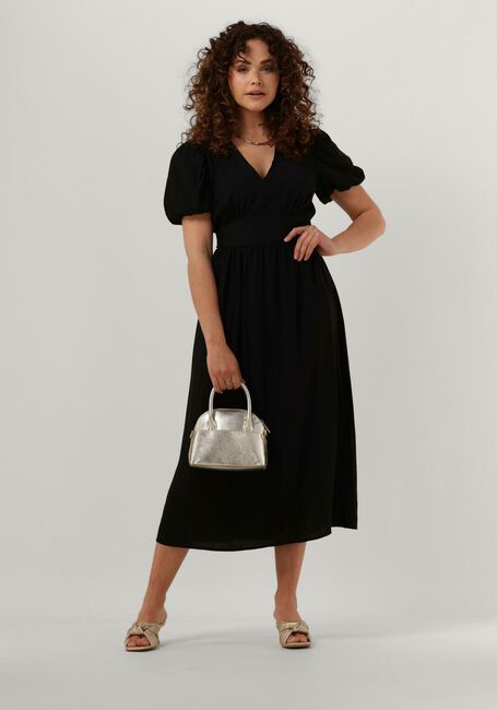 Y.A.S. Robe midi YASCLEMA SS MIDI DRESS en noir - large